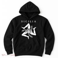 Sicilia Flag Sicily Palermo Italy Hoodie thumb 0