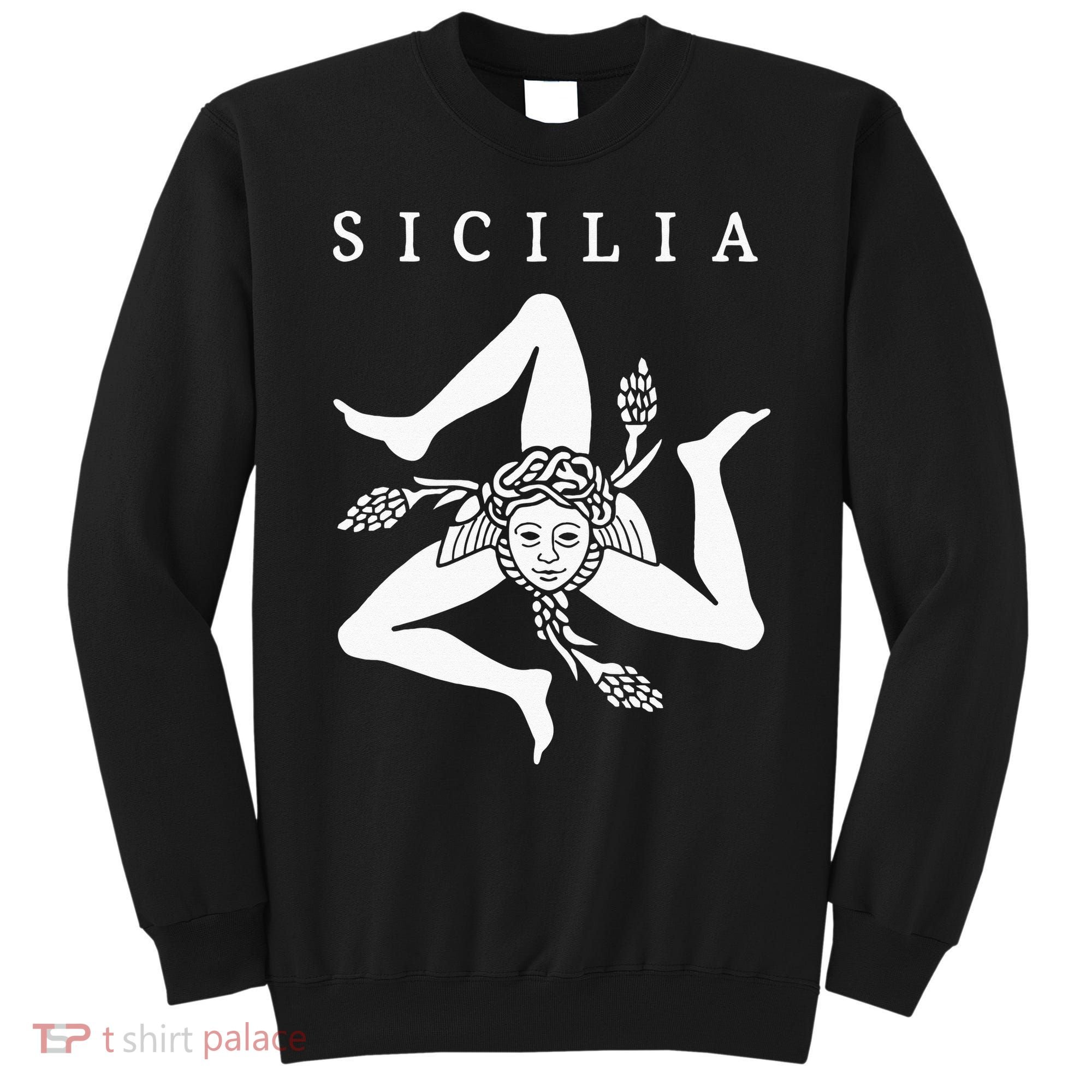 Sicilia Flag Sicily Palermo Italy Sweatshirt