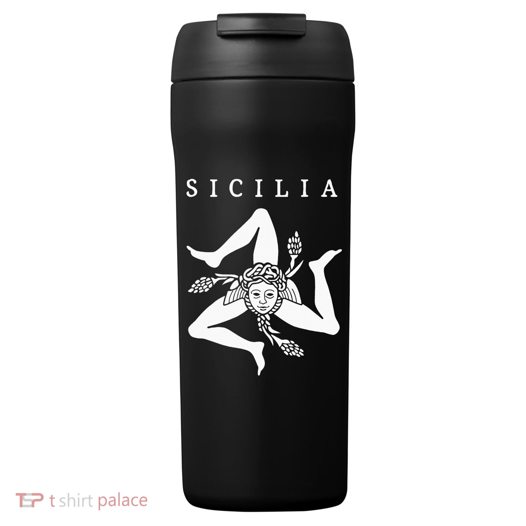 Sicilia Flag Sicily Palermo Italy 24oz Duet Stainless Steel Tumbler