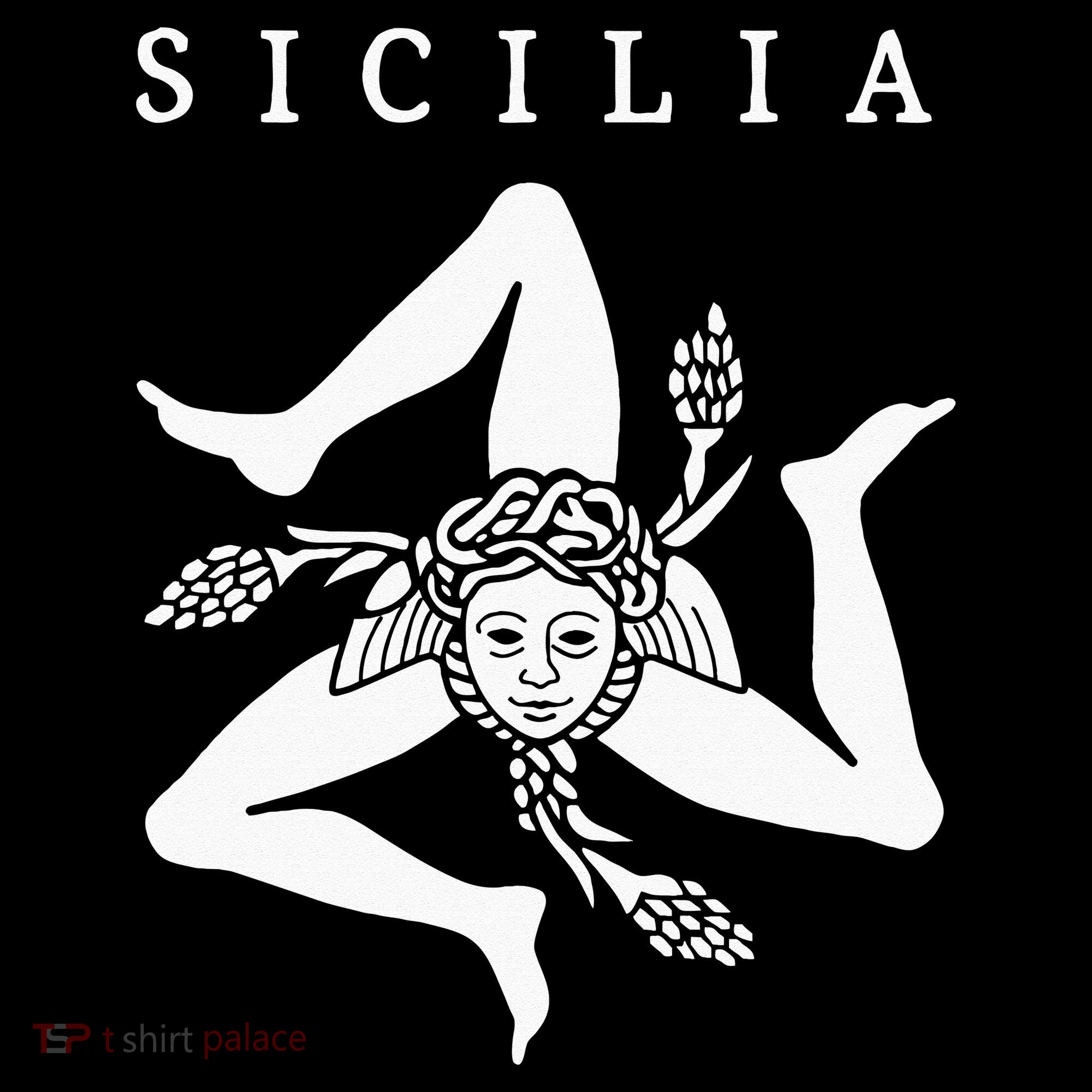 Sicilia Flag Sicily Palermo Italy Mousepad