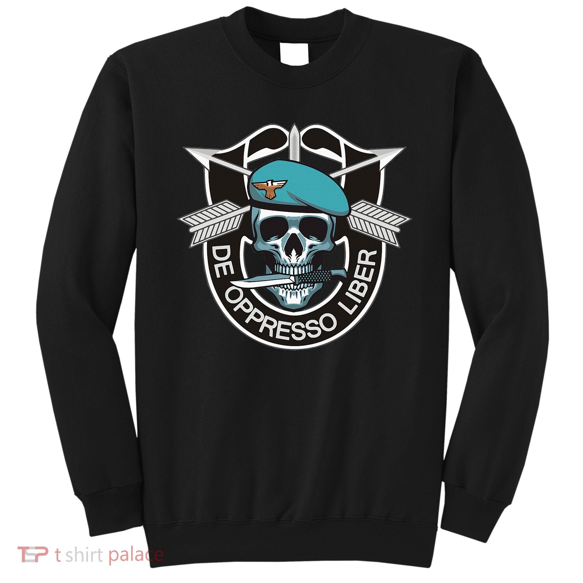 Special Forces Skull De Oppresso Liber Sweatshirt