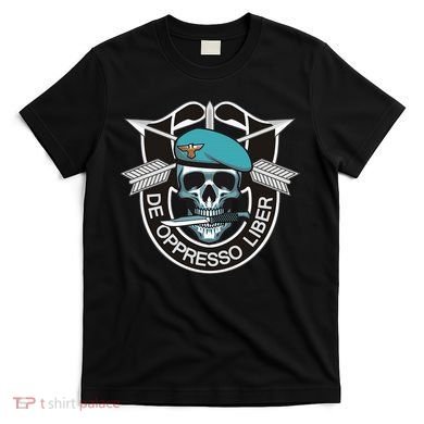 Special Forces Skull De Oppresso Liber T-Shirt