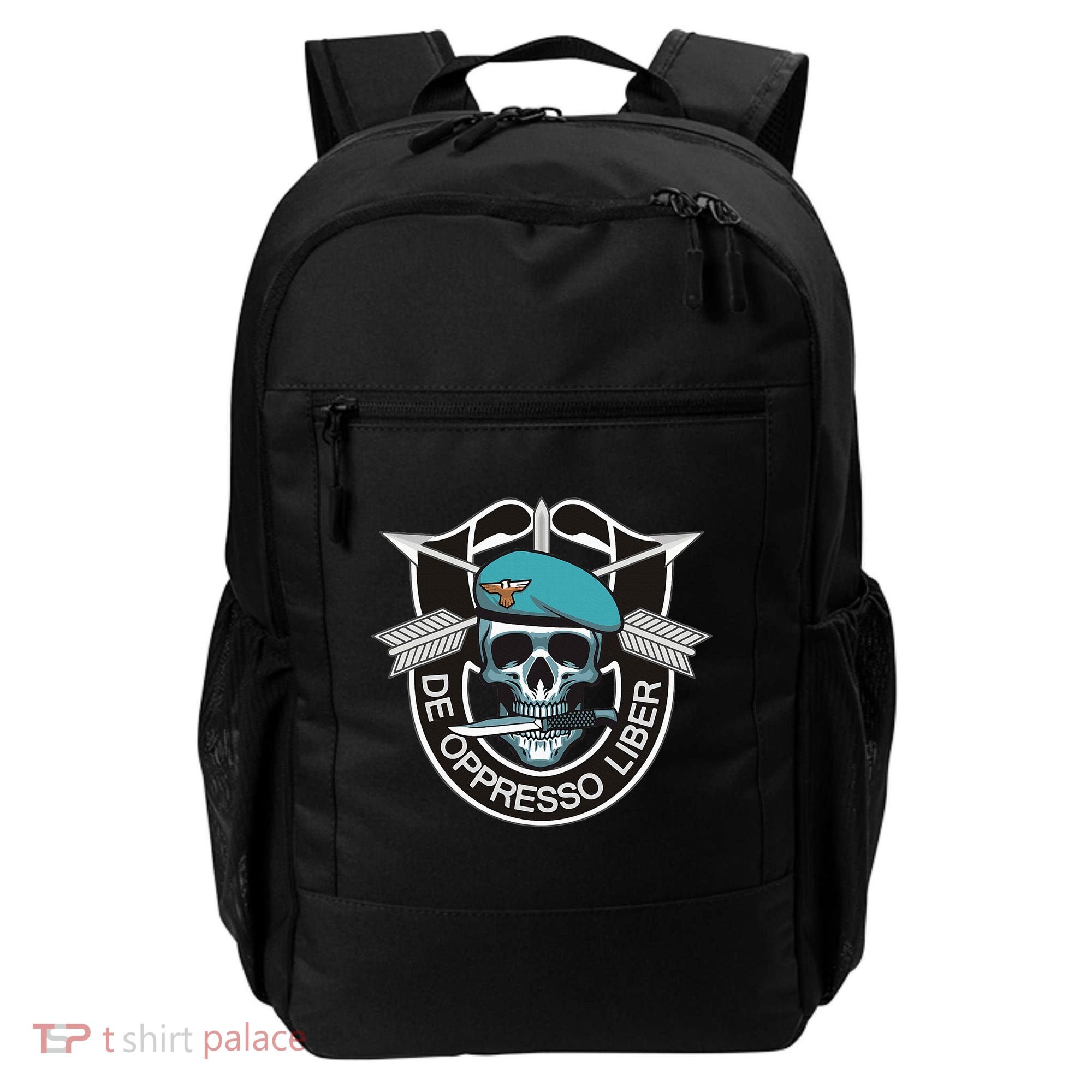 Special Forces Skull De Oppresso Liber Backpack