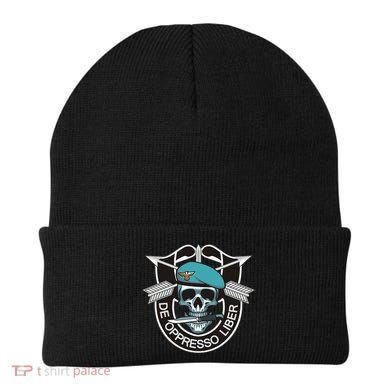Special Forces Skull De Oppresso Liber Beanie