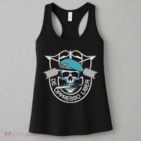 Special Forces Skull De Oppresso Liber Women's Tank Top thumb 3