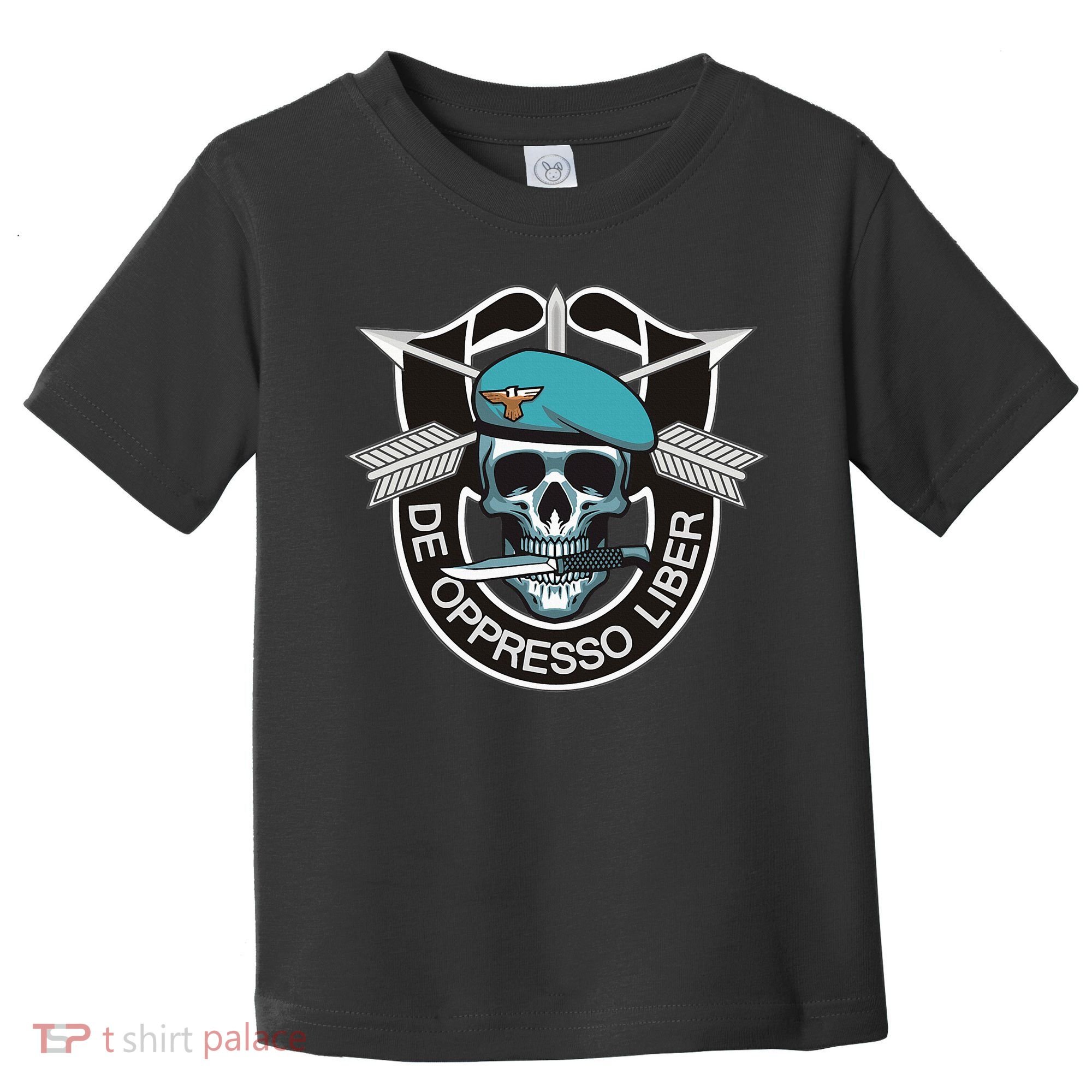 Special Forces Skull De Oppresso Liber Toddler T-Shirt