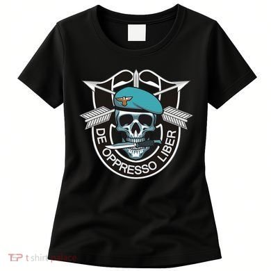 Special Forces Skull De Oppresso Liber Women's T-Shirt