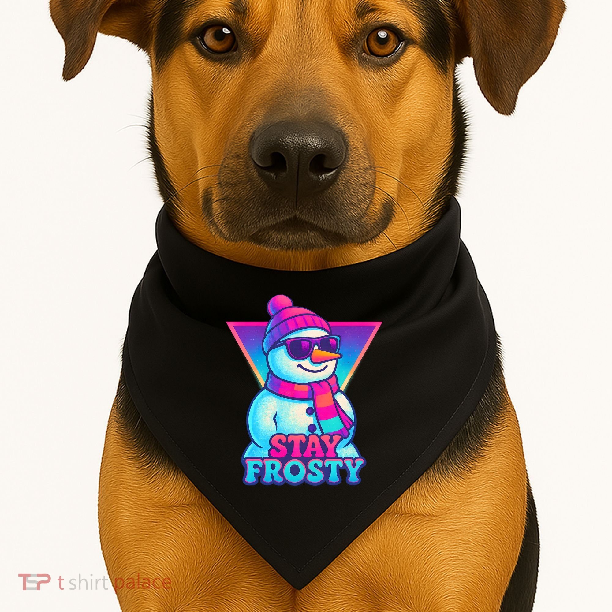 Stay Frosty USA-Made Doggie Bandana