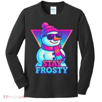 Stay Frosty Kids Long Sleeve Shirt