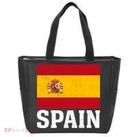 Spain Flag Spaniards And Travelers Tote Bag thumb 0