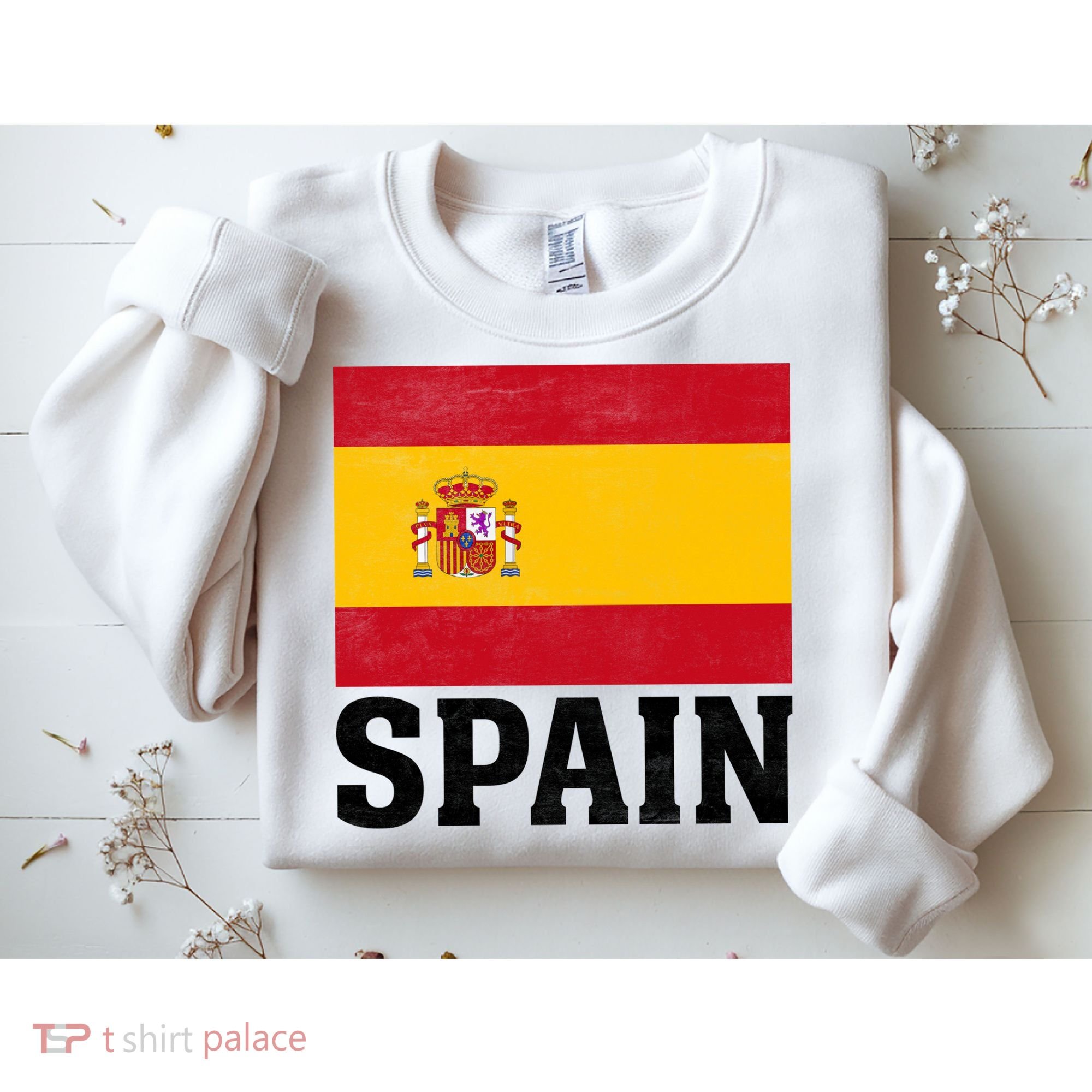 Spain Flag Spaniards And Travelers Sweatshirt