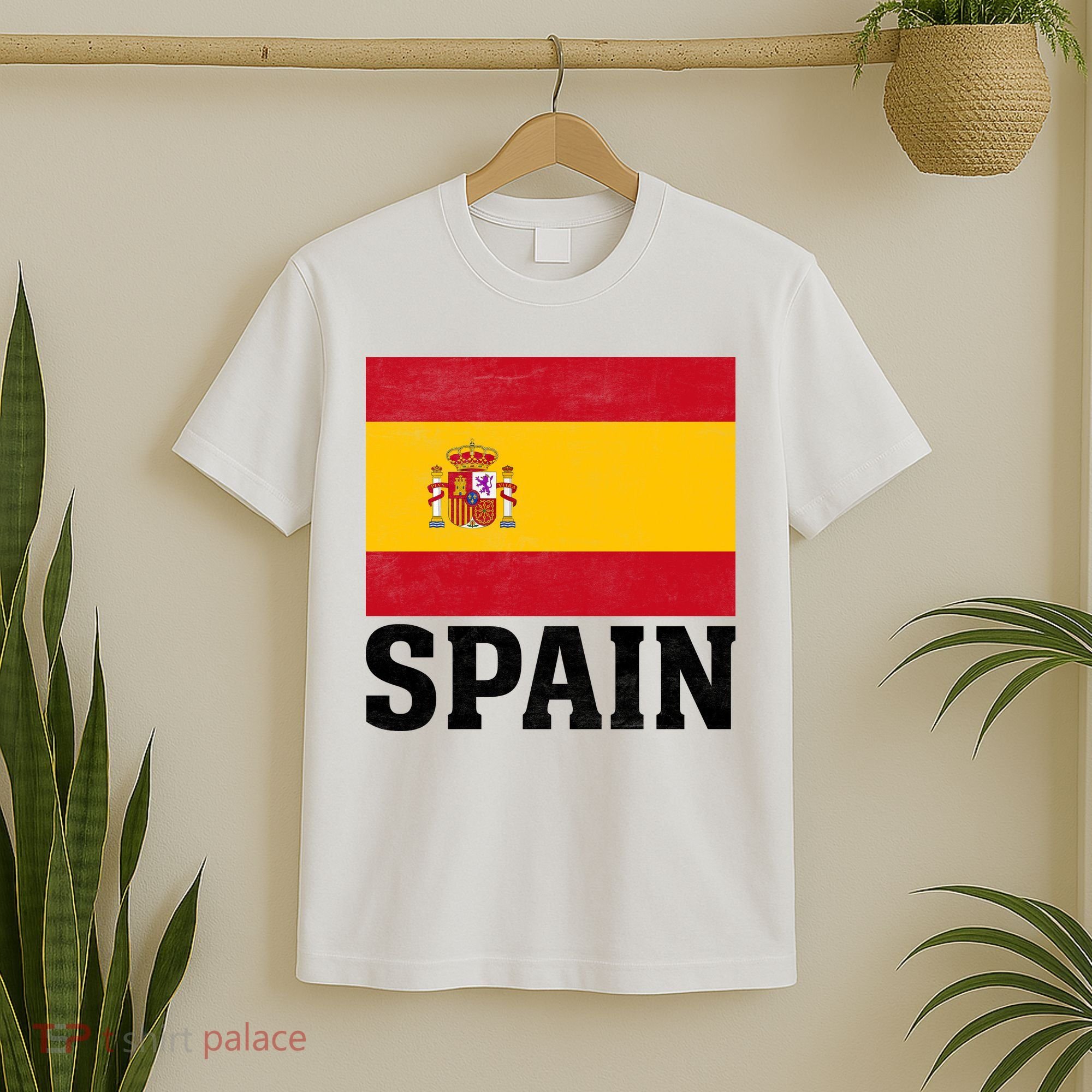 Spain Flag Spaniards And Travelers T-Shirt