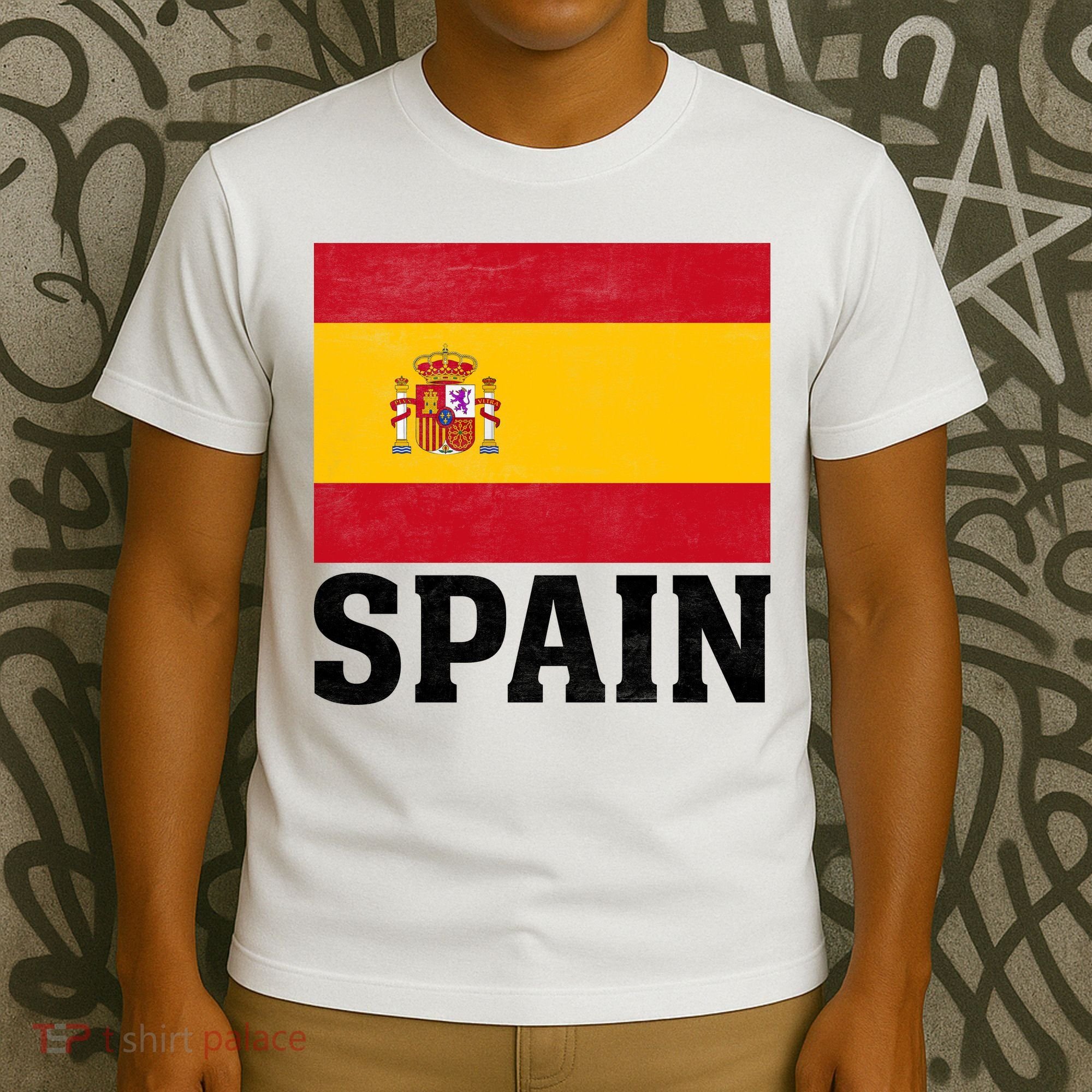 Spain Flag Spaniards And Travelers T-Shirt