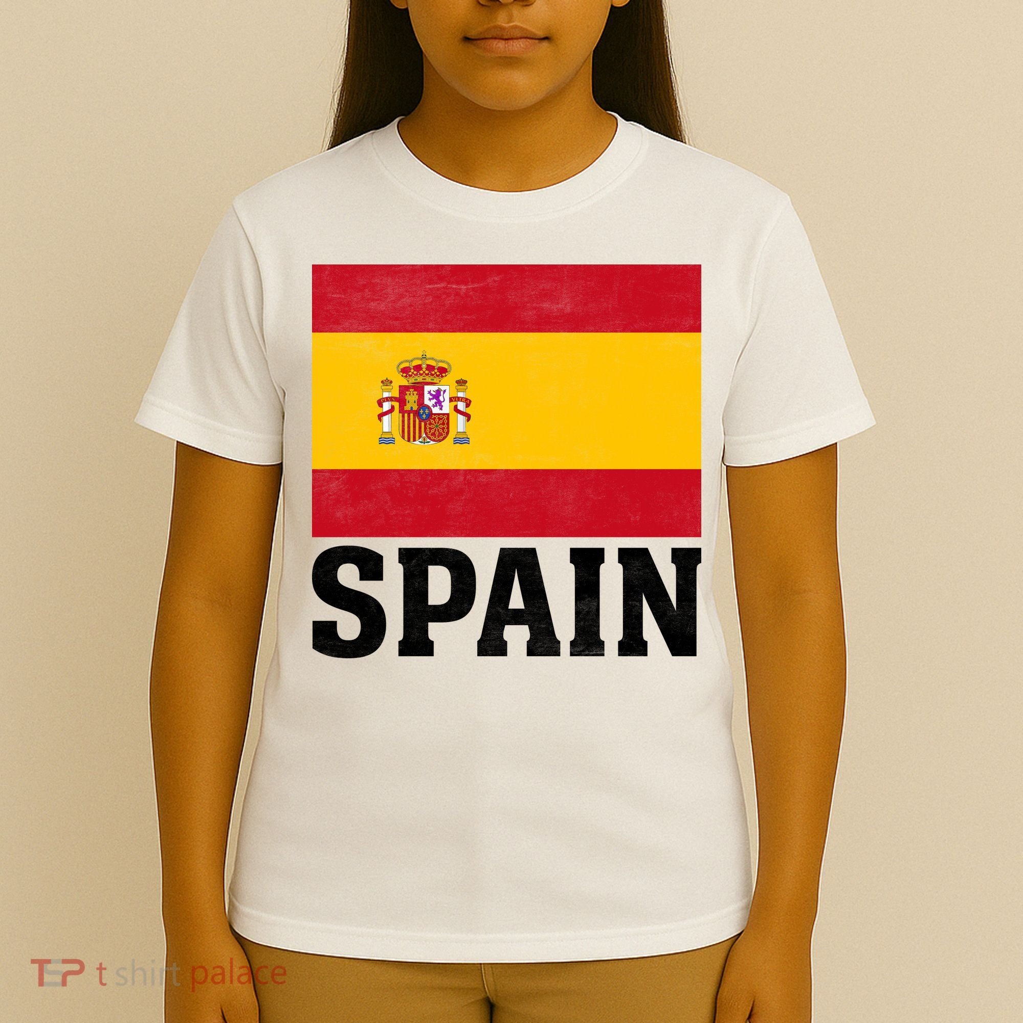 Spain Flag Spaniards And Travelers T-Shirt