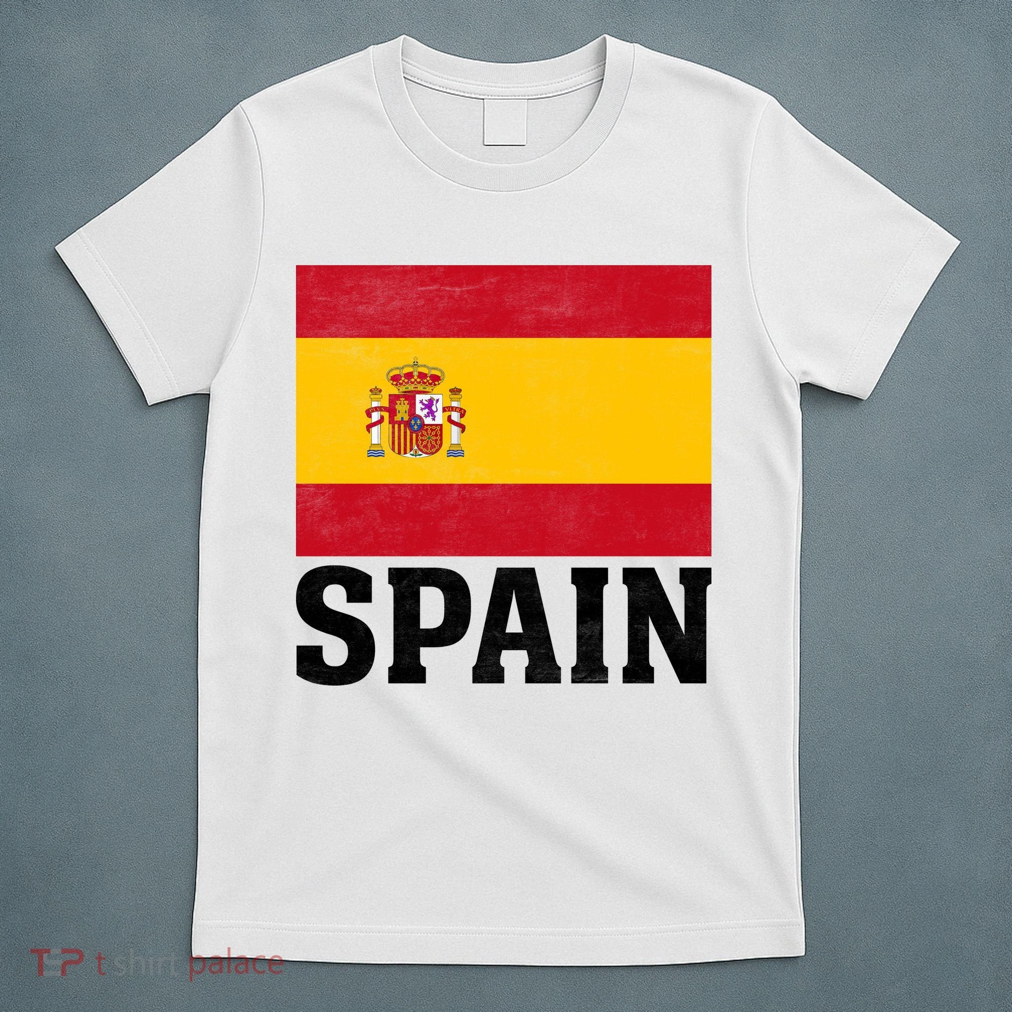 Spain Flag Spaniards And Travelers T-Shirt