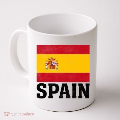 Spain Flag Spaniards And Travelers Coffee Mug