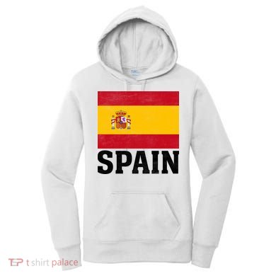 Spain Flag Spaniards And Travelers Women's Hoodie