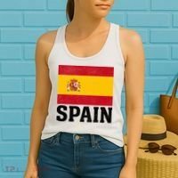 Spain Flag Spaniards And Travelers Women's Tank Top thumb 2