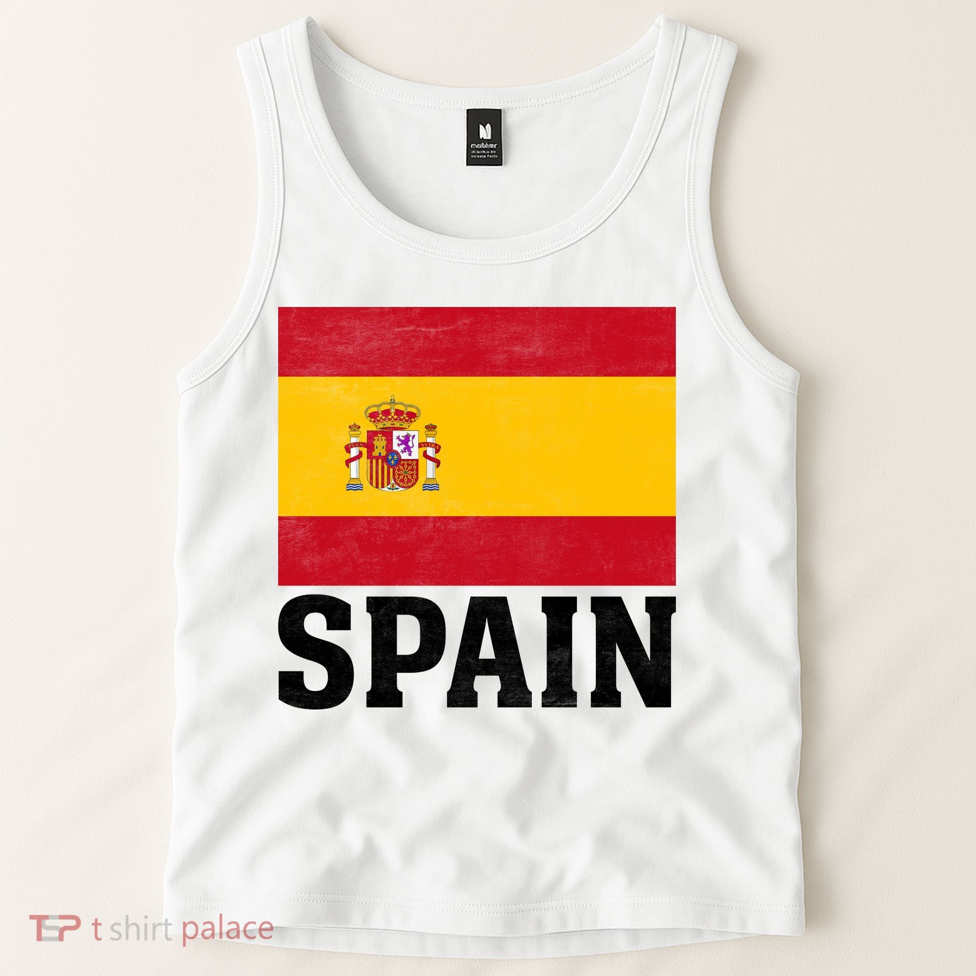 Spain Flag Spaniards And Travelers Tank Top