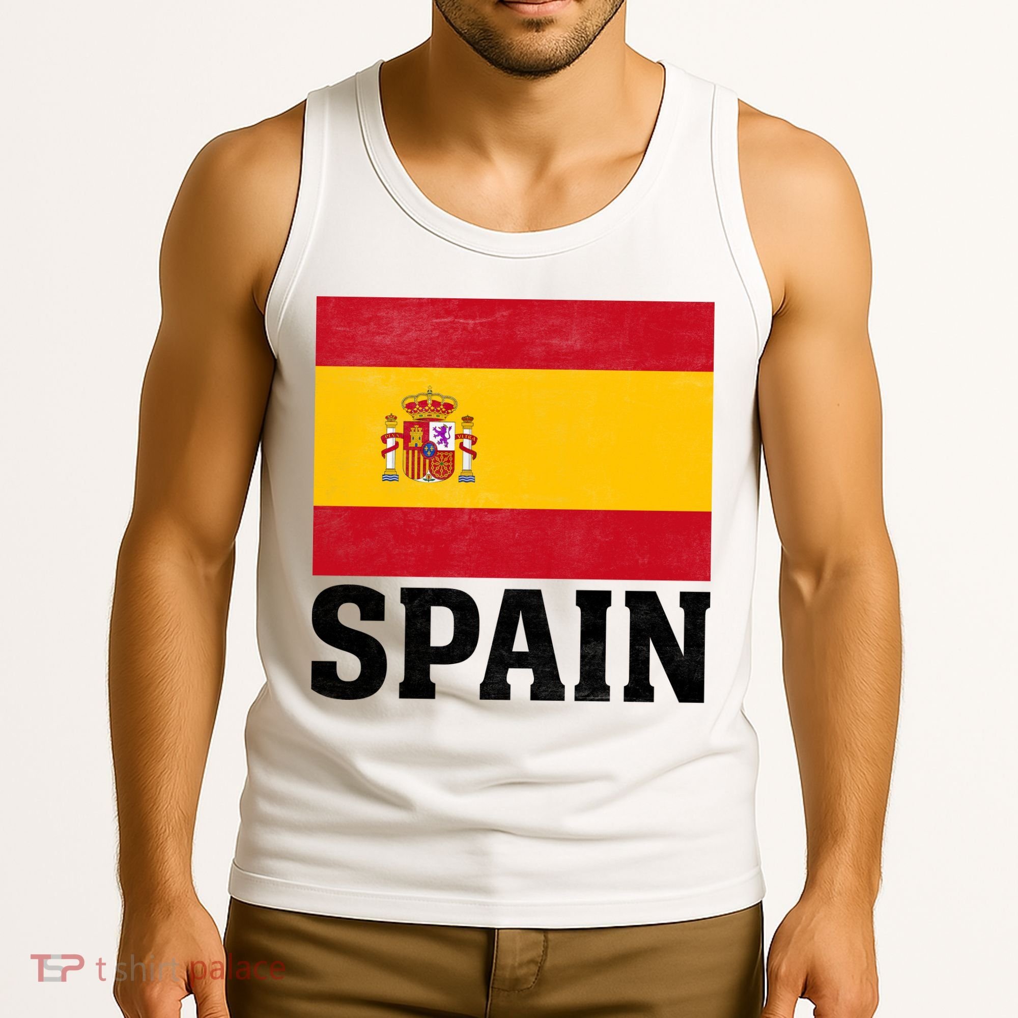 Spain Flag Spaniards And Travelers Tank Top