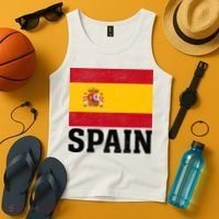 Spain Flag Spaniards And Travelers Tank Top thumb 4