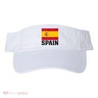 Spain Flag Spaniards And Travelers Visor thumb 0