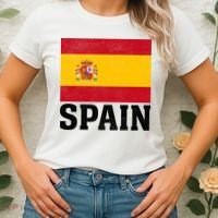 Spain Flag Spaniards And Travelers Women's T-Shirt thumb 2