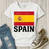 Spain Flag Spaniards And Travelers Women's T-Shirt thumb 3