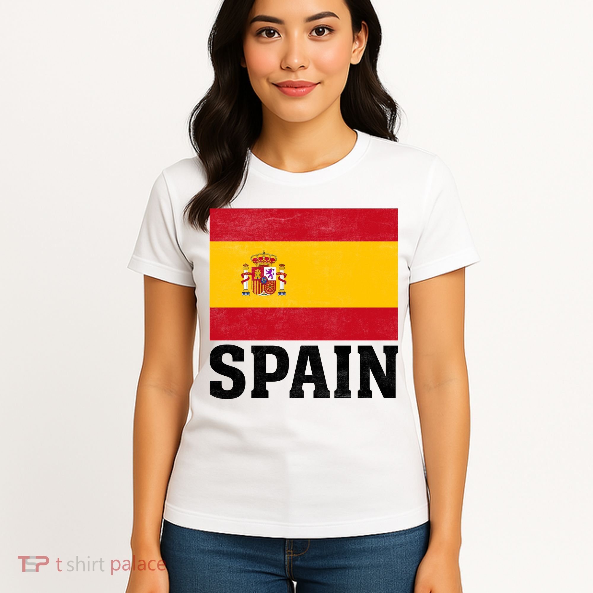 Spain Flag Spaniards And Travelers Women's T-Shirt