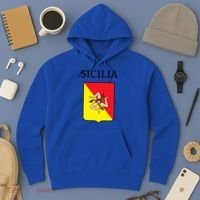 Sicilia Flag Sicily Palermo Italy Gift Hoodie thumb 3