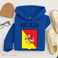 Sicilia Flag Sicily Palermo Italy Gift Hoodie thumb 4