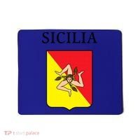 Sicilia Flag Sicily Palermo Italy Gift Mousepad thumb 0