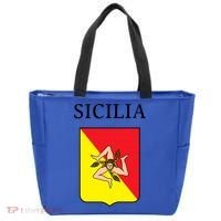 Sicilia Flag Sicily Palermo Italy Gift Tote Bag thumb 0