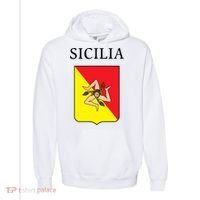 Sicilia Flag Sicily Palermo Italy Gift Comfort Colors Garment-Dyed Hooded Sweatshirt thumb 0