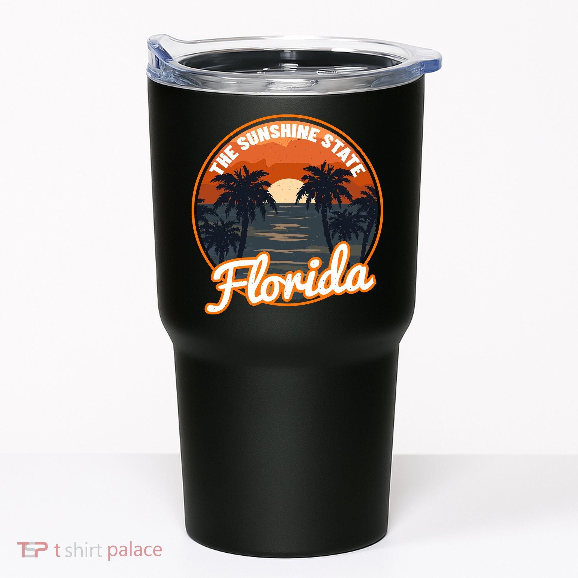 Surfing Florida Sunshine State Sunset Beach Gift Tumbler