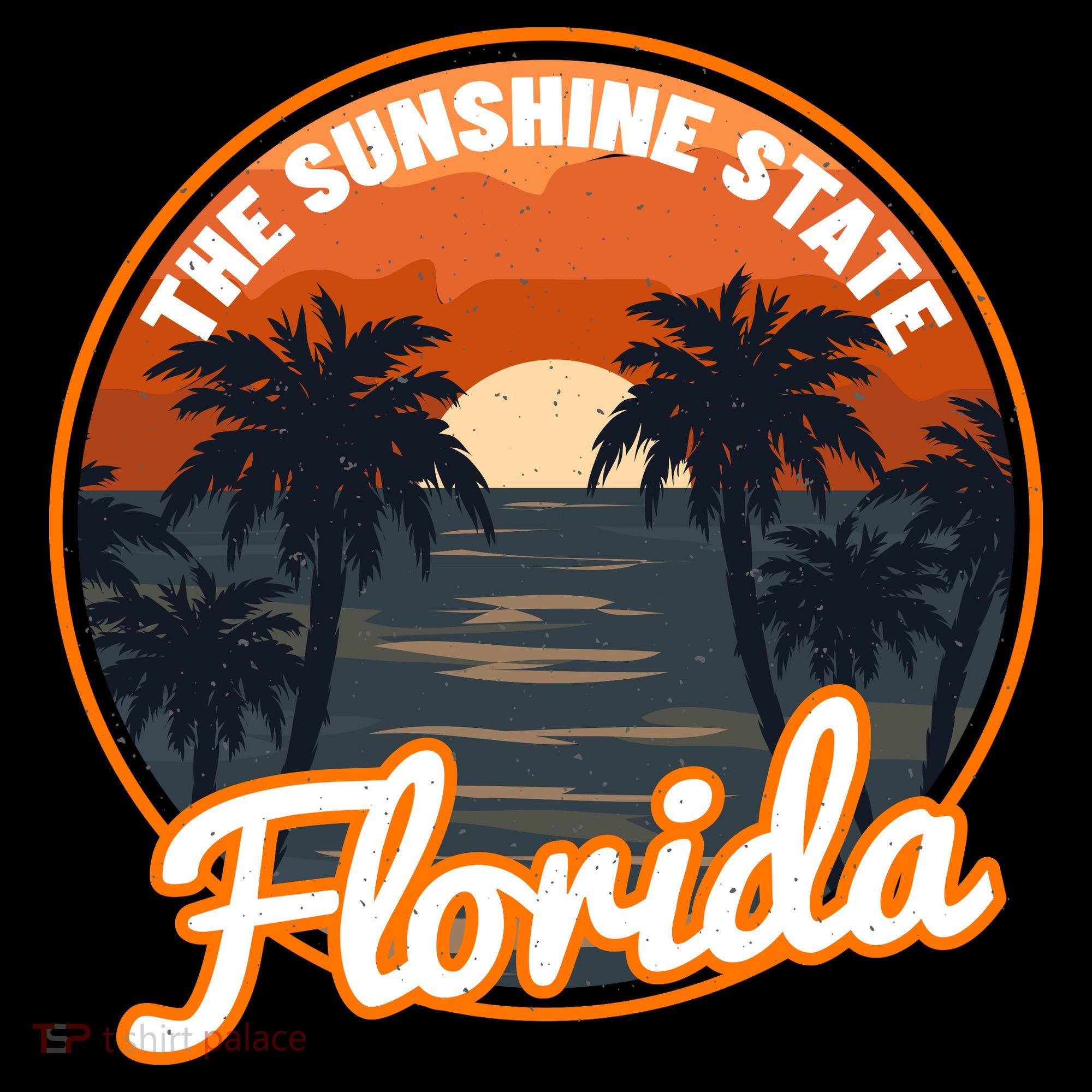 Surfing Florida Sunshine State Sunset Beach Gift Women's Tank Top