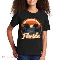 Surfing Florida Sunshine State Sunset Beach Gift Kids T-Shirt thumb 2