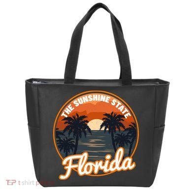 Surfing Florida Sunshine State Sunset Beach Gift Tote Bag