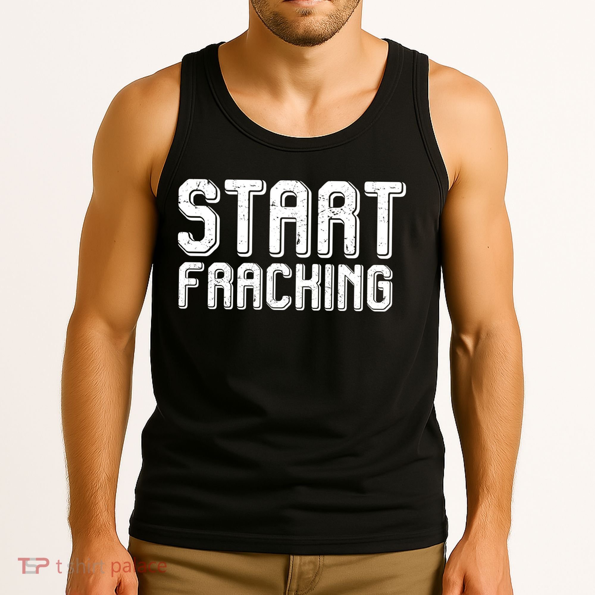 Start Fracking Tank Top