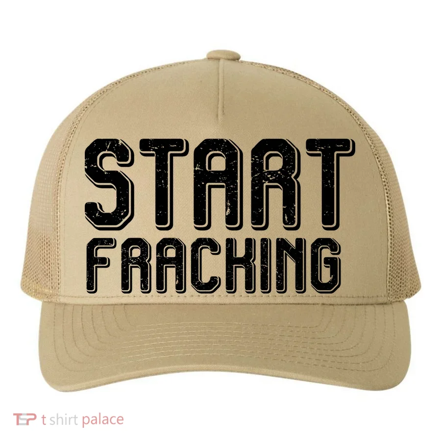 Start Fracking Yupoong Adult 5-Panel Trucker Hat