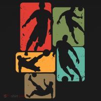 Soccer For Soccer Player | Retro Boys Soccer Ornament thumb 1