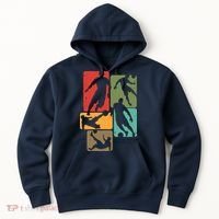 Soccer For Soccer Player | Retro Boys Soccer Hoodie thumb 0