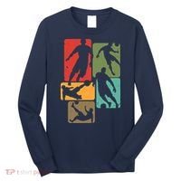 Soccer For Soccer Player | Retro Boys Soccer Long Sleeve Shirt thumb 0