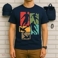 Soccer For Soccer Player | Retro Boys Soccer T-Shirt thumb 6