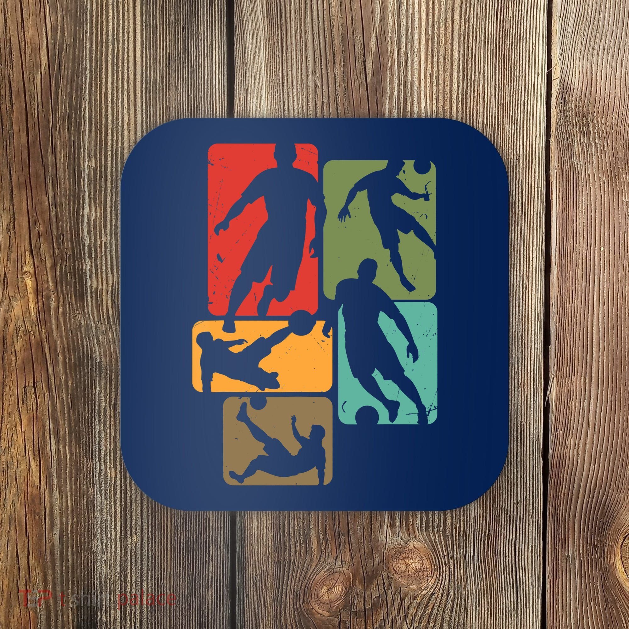 Soccer For Soccer Player | Retro Boys Soccer Coaster