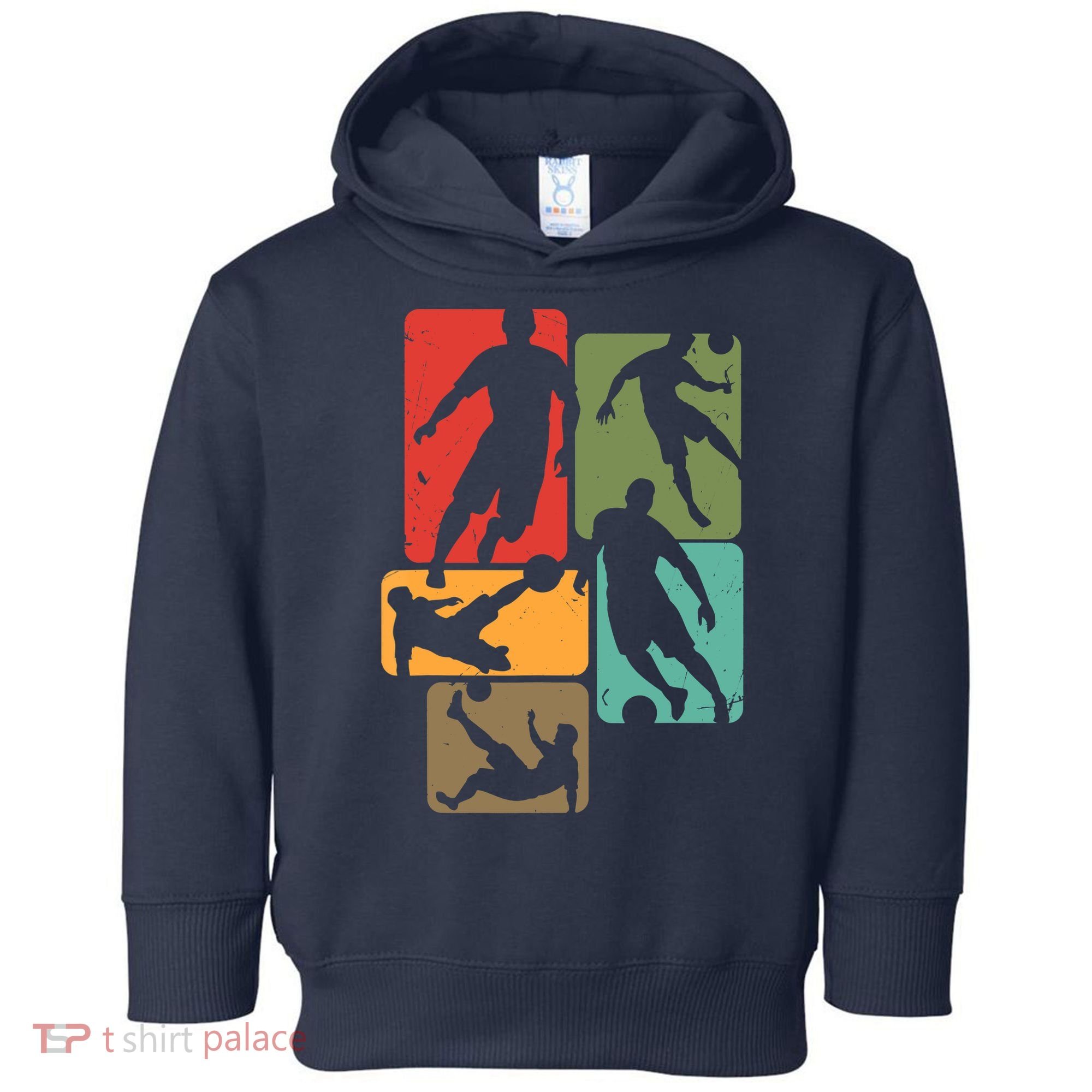 Soccer For Soccer Player | Retro Boys Soccer Toddler Hoodie