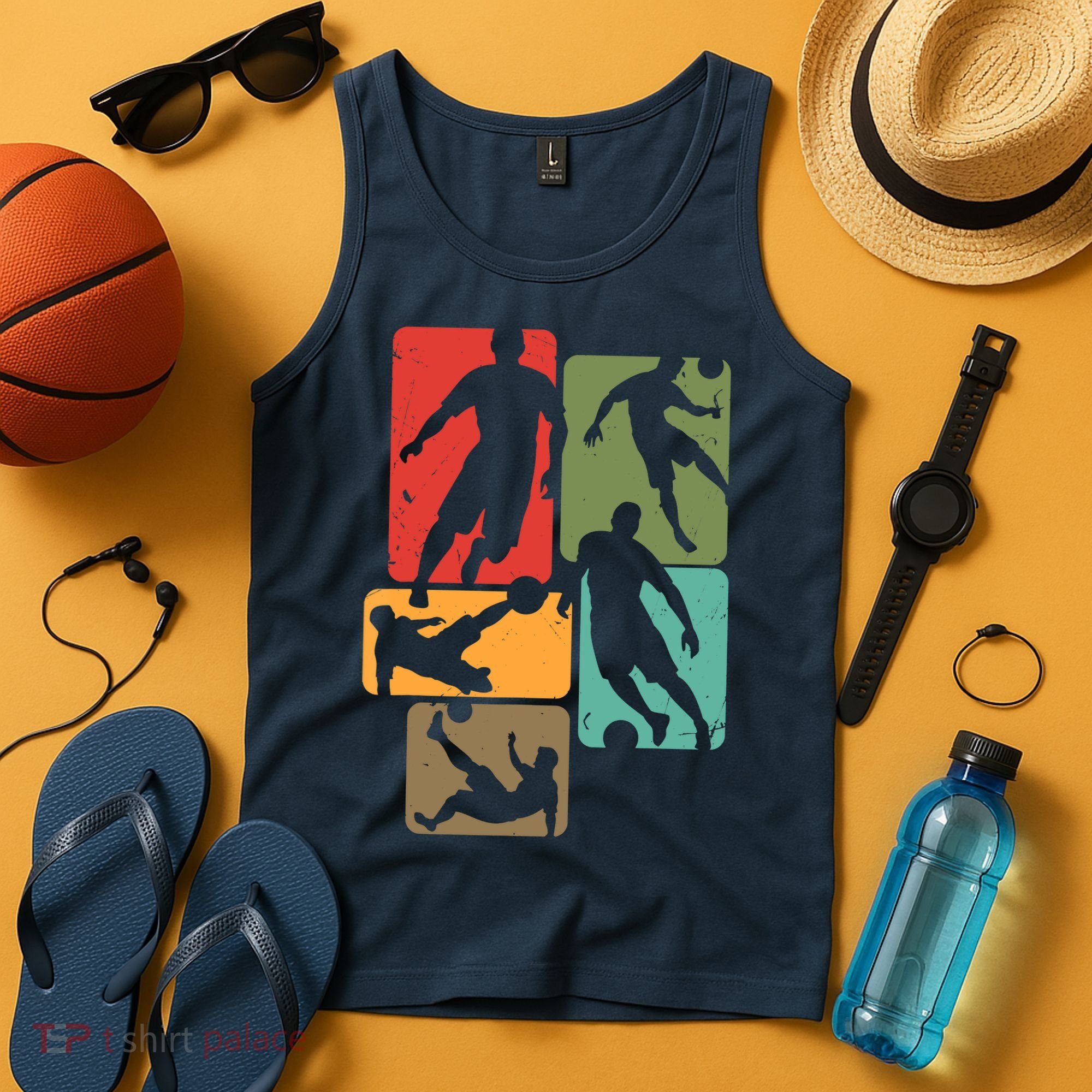 Soccer For Soccer Player | Retro Boys Soccer Tank Top
