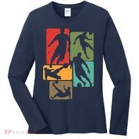 Soccer For Soccer Player | Retro Boys Soccer Women's Long Sleeve Shirt thumb 0