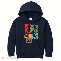 Soccer For Soccer Player | Retro Boys Soccer Kids Hoodie thumb 0