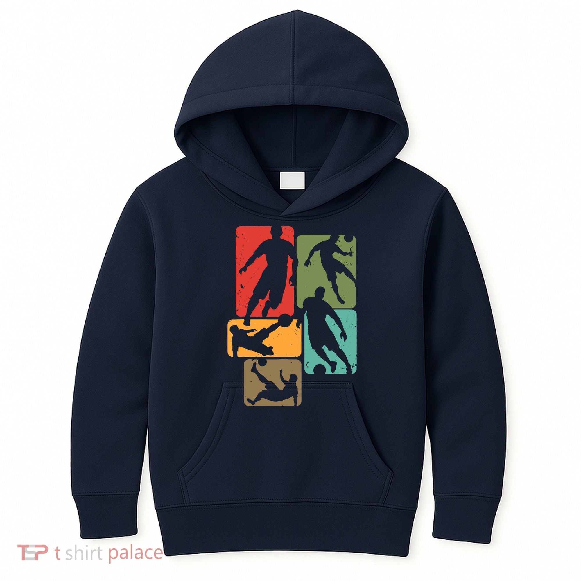 Soccer For Soccer Player | Retro Boys Soccer Kids Hoodie